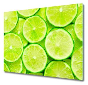 Tagliere in vetro Lime 60x52 cm