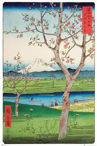 Posters, Stampe Hiroshige - The Outskirts of Koshigaya, (61 x 91.5 cm)
