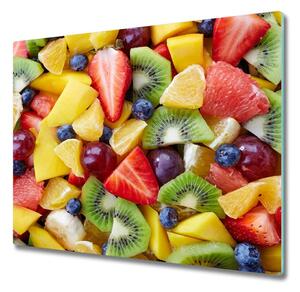 Tagliere in vetro temperato Frutta tritata 60x52 cm