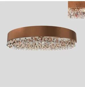 Masiero Olà PL12 120 plafoniera 120cm con pendenti colorati