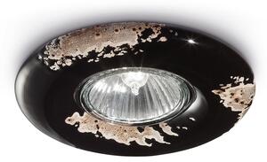 Spot Vintage Ceramica Nera 1 Luce Gu10 11Cm