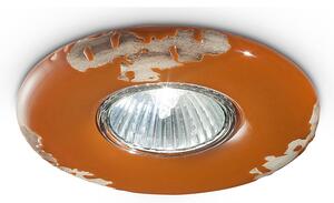 Spot Vintage Ceramica Arancio 1 Luce Gu10 11Cm