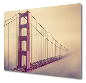 Tagliere in vetro Ponte di San Francisco 60x52 cm