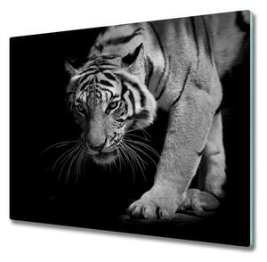 Tagliere in vetro Tigre 60x52 cm