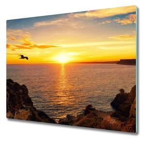 Tagliere in vetro Sunset Mare 60x52 cm
