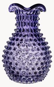 Vaso in vetro soffiato Hobnail, alt. 21 cm