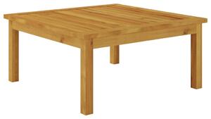 Tavolino da Salotto per Giardino 63x63x30 cm Massello di Acacia