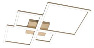 Four squares applique-plafoniera 70 cm. gold 1162-70-go