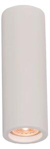 Faretto in gesso cilindrico H 17 a soffitto