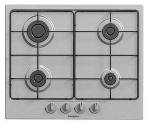 Piano cottura gas acciaio grigio HISENSE GM642XF