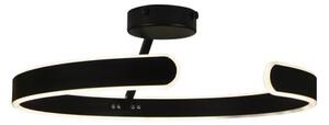 Lampadario a plafone LED dimmerabile LED/72W/230V 3000-6500K nero + telecomando