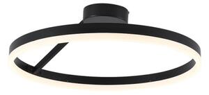 Lampadario a plafone LED dimmerabile LED/40W/230V 3000-6500K nero + telecomando