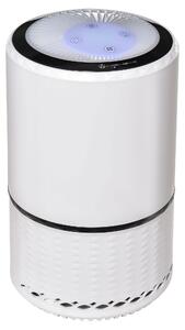 HOMCOM Purificatore d'Aria con Filtro HEPA Carbone Attivo, 3 Velocità Regolabili, Area coperta 18㎡, per Polvere, Fumo, Odori, Polline|Aosom