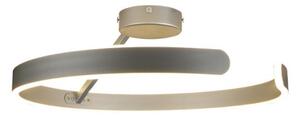 Lampadario a plafone LED dimmerabile LED/72W/230V 3000-6500K cromo + telecomando