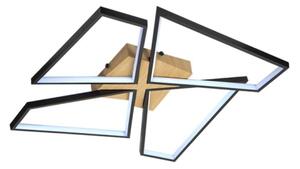 Plafoniera LED dimmerabile LED/115W/230V 3000-6500K marrone/nero + +TC