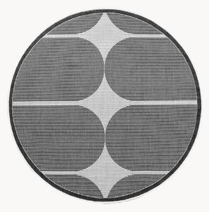 Tappeto rotondo reversibile da interno-esterno Bowen