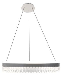 Lampadario a sospensione con filo LED dimmerabile LED/80W/230V 3000-6500K bianco + telecomando