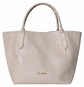 Borsa a mano da donna Aurae Nova, in pelle nera, dal design essenziale e sofisticato