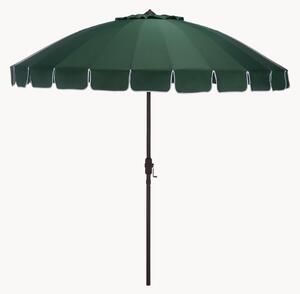 Ombrellone rotondo con manovella Panza, Ø 252 cm