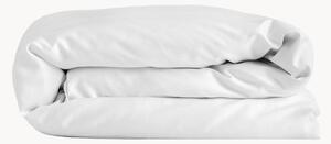 Copripiumino in raso di cotone White