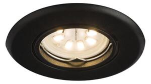 Shilo 3329 - Faretto da incasso TOKIO 1xGU10/15W/230V nero