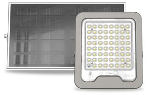 Faro LED Solare 50W IP66, Telecomando Incluso, 1.000 lumen - SERIE PRO Colore Bianco Naturale 4.000K