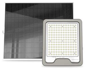 Faro LED Solare 300W IP66, Telecomando Incluso 4.500 lumen - SERIE PRO Colore Bianco Naturale 4.000K