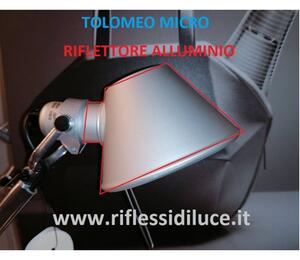 Artemide tolomeo micro riflettore alluminio di ricambio