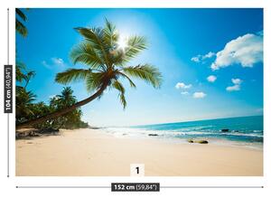 Carta da parati Spiaggia tropicale 104x70 cm