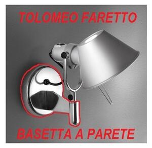 Artemide ricambio basetta a parete per tolomeo faretto