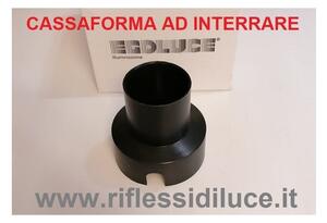 Egoluce cassaforma drenante con foro 6 cm per faretti led