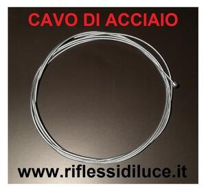 Artemide cavetto di acciaio ricambio Castore 25 - 35 - 42 sospensione