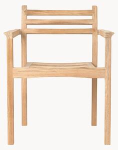 Sedia da giardino impilabile in legno di teak AH502