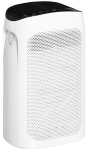 HOMCOM Purificatore d'Aria per Allergie con Filtro HEPA a Triplo Strato, 3 Velocità, Modalità Sonno, Timer, Area coperta 25-35m³|Aosom