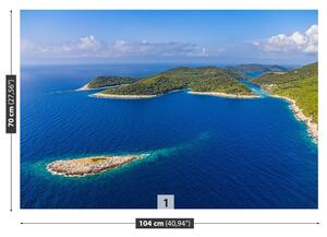 Carta da parati Isola della Croazia 104x70 cm