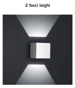 Simes lift doppia emissione con lampada Dulux 18W colore grigio