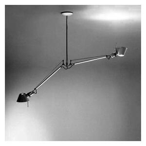 ARTEMIDE TOLOMEO SOSPENSIONE 2 BRACCI ALLUMINIO