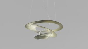 Artemide pirce mini led 3000 K sospensione oro