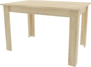 Tavolo da pranzo con piano in rovere sonoma UMEKO 120x80