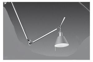 Artemide tolomeo sospensione decentrata con diffusore in alluminio diametro 20 cm