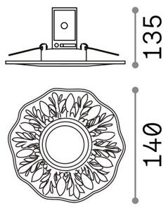Ideal Lux - Faretto da incasso POLKA 1xGU10/50W/230V bianco
