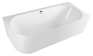 Polysan Vasche da bagno - Vasca da bagno Sussi R, 1600x700x495 mm, versione a dx, bianco 90191R