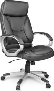 Sofotel EG-223 Sedia da ufficio, ecopelle, nera