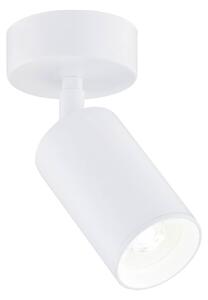 Argon Faretto da soffitto Sado, bianco, acciaio, orientabile, a 1 luce, rotondo