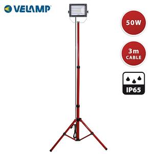 Proiettore led da lavoro Waingro 50 Watt 4000 Lumen su treppiede con c