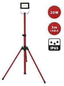 Proiettore led da lavoro LightPad2 20 Watt 1600 Lumen su treppiede con