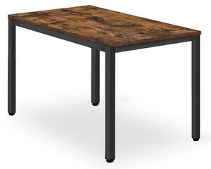 Tavolo TESSA 120cm x 60cm - rustico / gambe nere