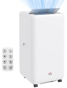 HOMCOM Condizionatore Portatile 1250W con 5 Modalità e Timer 24h, in Plastica ABS, 35.5x35x70 cm, Bianco|Aosom