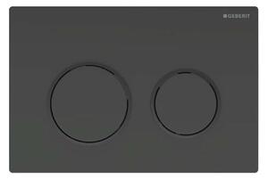Geberit Omega20 - Placca di comando, nero 115.085.DW.1