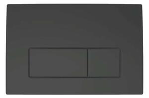 Geberit Delta50 - Placca di comando, nero opaco 115.119.14.1